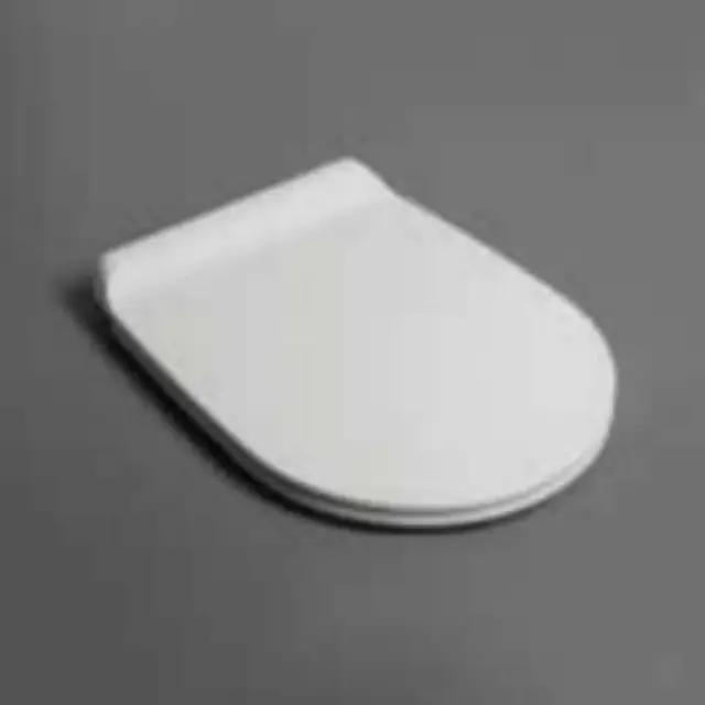 Simas Bormio Сиденье для унитаза белое, петли хром