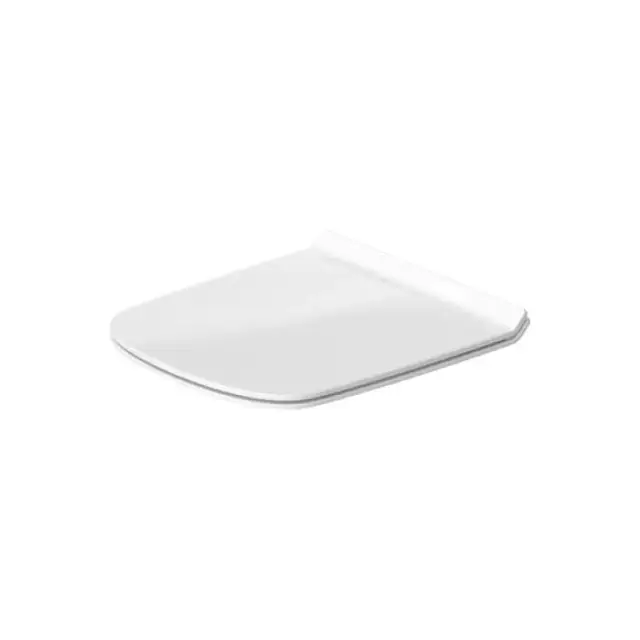 Duravit DuraStyle Сиденье для унитаза, петли: нерж. сталь, с микролифтом, цвет: белый