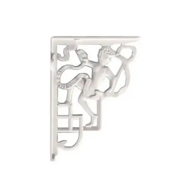 Devon&Devon Westminster/New Etoile/Etoile Декоративные скобы (12хh25,5 см) для высокого бачка (в комплекте пара), цвет: белый