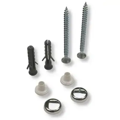 KERASAN Крепление вертикальное для напольных унитазов/биде, цвет хром