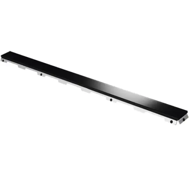 TECE drainline, cтеклянная панель: 1500 мм, стекло чёрное