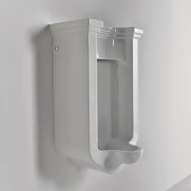 Kerasan Waldorf Писсуар подвесной с сифоном и компектом крепежей, цвет: белый