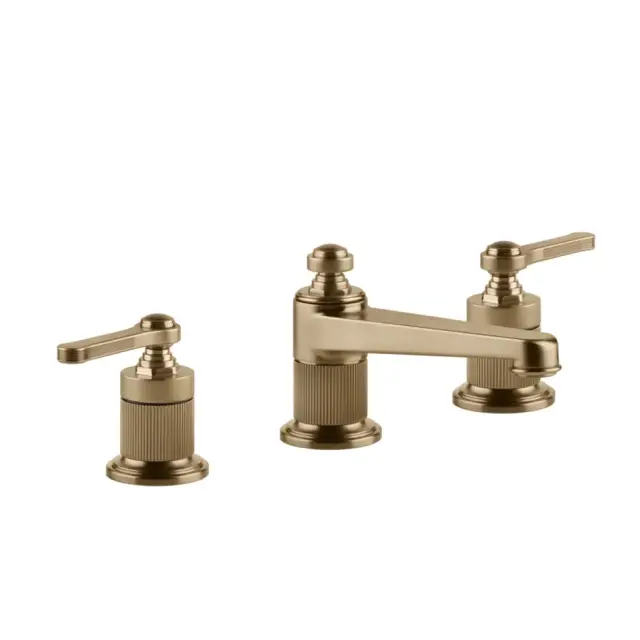 Смеситель для раковины Gessi VENTI20 65013#726 Warm Bronze Brushed PVD