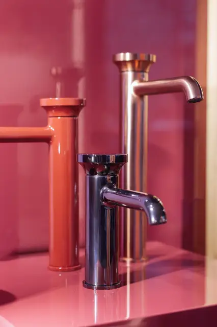 Смеситель для раковины Gessi ORIGINI 66002#706 Black Metal PVD