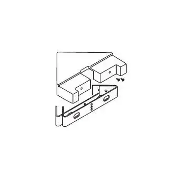Монтажный набор угловой для душевой панели Lift 2 хром