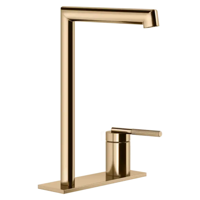 Смеситель для раковины Gessi INGRANAGGIO 63516#735 Warm Bronze PVD