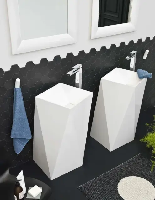 Раковина Art Ceram SHARP OSL008.01;00 белый блестящий