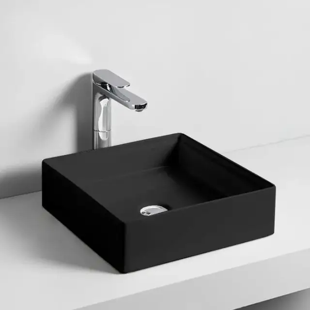 Раковина Art Ceram SCALINO 38 SCL001.17;00 черный матовый