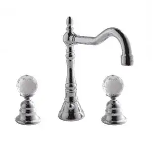 Смеситель для раковины Carlo Frattini Elizabeth Chic F5081COR золото/хрусталь