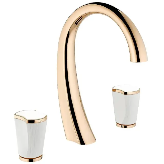 Смеситель для раковины THG INFINI U2D-151 rose gold (F27)