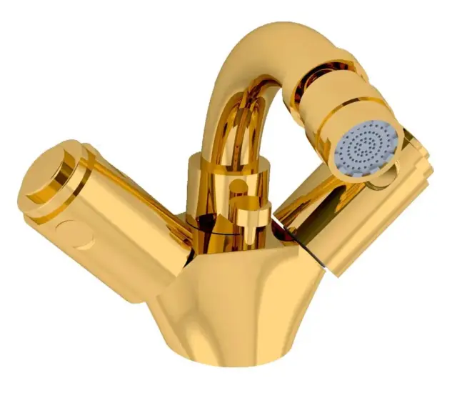 Смеситель для биде Cristal&Bronze ALLIANCE C29-D1-4101 золото