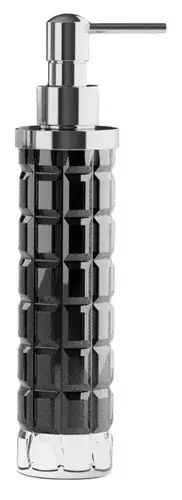 Дозатор Glass Design VALENTINO VALENTINO4T30F4 black/chrome