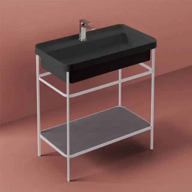 Консоль для ванной комнаты Art Ceram FUORI SCALA ACA057.05 белый матовый