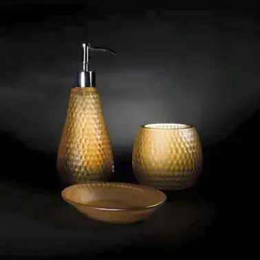 Аксессуар для ванной Glass Design Golf GOLFSETTO35 стекло, цвет - конъячный