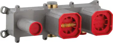 Внутренняя часть встроенного смесителя