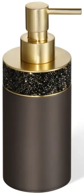 Дозатор Decor Walther ROCKS SSP 1 0933641 темная бронза/матовое золото/кристаллы Swarovski