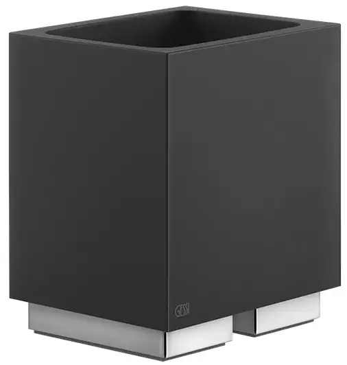 Стакан Gessi Rettangolo 20832#099 черный/черный