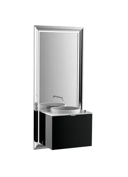 Комплект мебели с раковиной EMCO TOUCH 600 9553.294.00 black/black