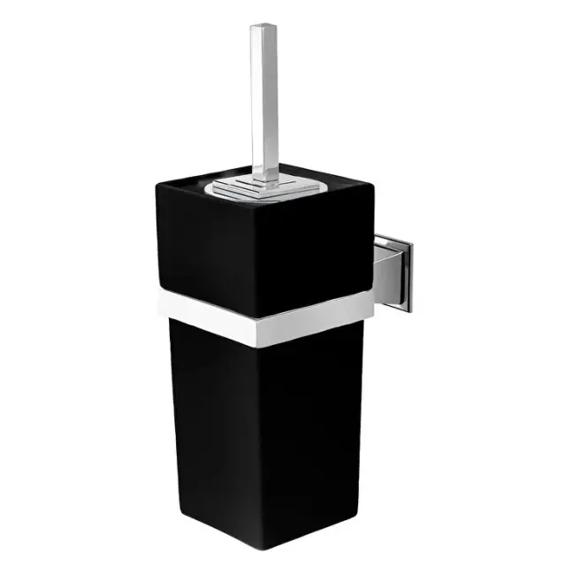 Ершик туалетный Devon&Devon Time TM320CRNE хром/черный