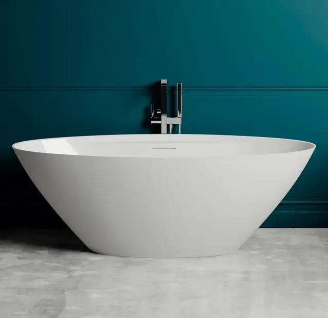 Ванна SALINI DIVA 102211G S-Sense глянцевый белый/дон.клап. Up&Down белый