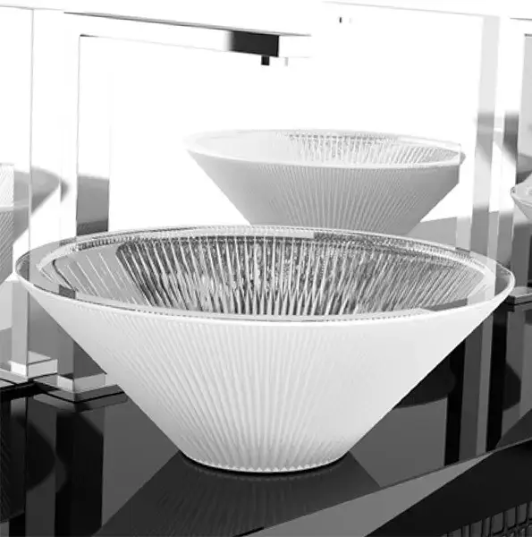 Раковина Glass Design TEKNO50 TEKNO50BO стекло белое матовое