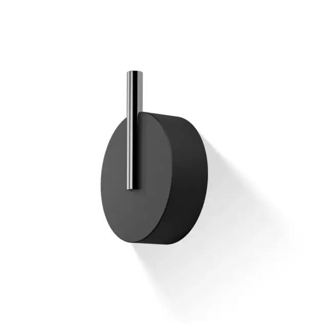 Крючок Decor Walther BLACK STONE 0972764 Черный матовый / Хром