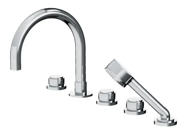 Смеситель для ванны Cristal&Bronze ALLIANCE C29-A1-3305 хром