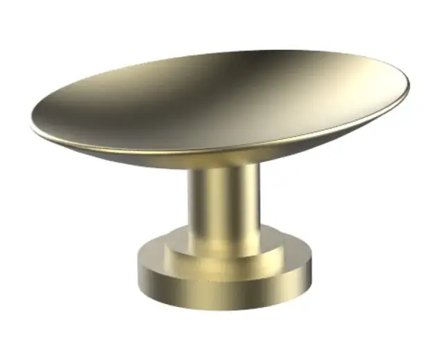 Мыльница Cristal&Bronze ALLIANCE C29-D3-517 Matt Soft Gold