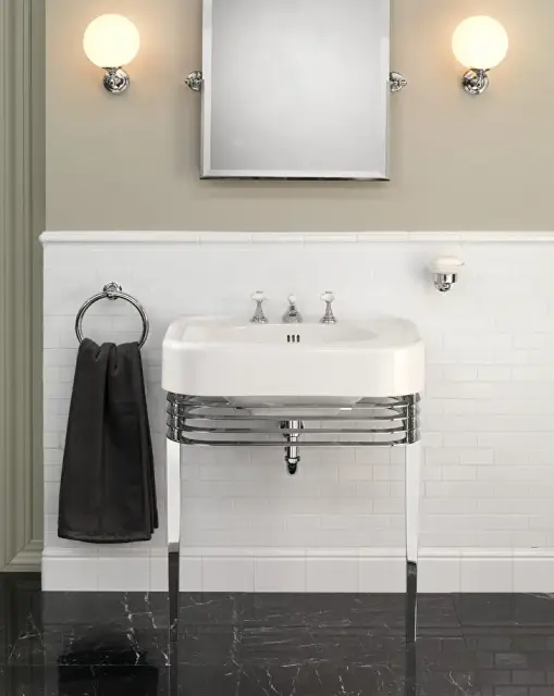 Консоль для ванной комнаты Devon&Devon BLUES DEBLUESCR хром