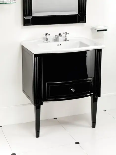 Комплект мебели с раковиной Devon&Devon DOMINO E DEDOMINODB3FWES deep black