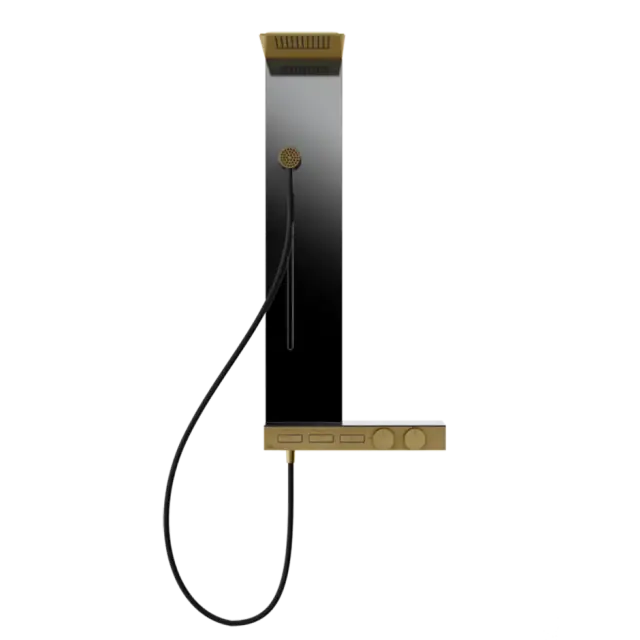 Душевая панель Gessi HI-FI COLUMN 63041#726 Warm Bronze Brushed PVD