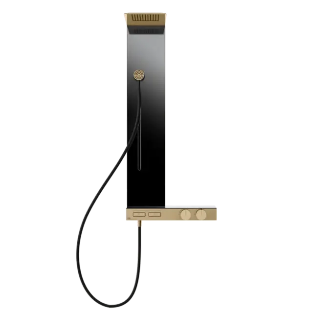 Душевая панель Gessi HI-FI COLUMN 63043#735 Warm Bronze PVD
