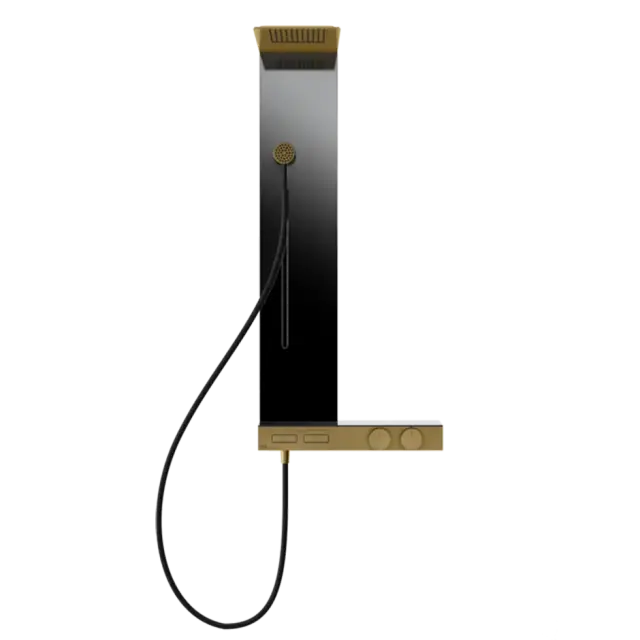 Душевая панель Gessi HI-FI COLUMN 63043#726 Warm Bronze Brushed PVD
