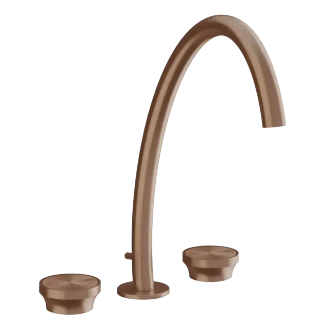 Смеситель для раковины Gessi ORIGINI 66015#708 браш.Медный PVD
