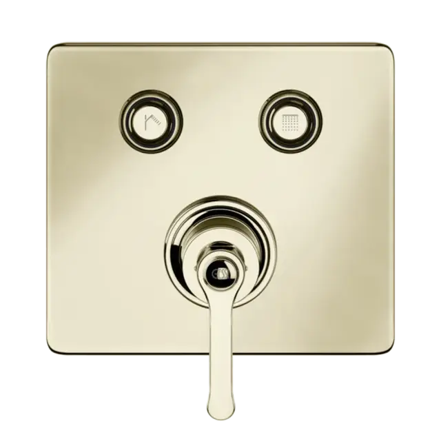 Смеситель для душа Gessi HI-FI ECLECTIC 65242#710 цвет-латунь PVD