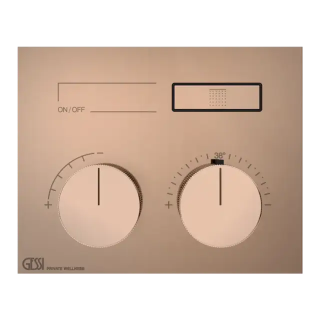 Термостат Gessi HI-FI 63002#030 Медный PVD