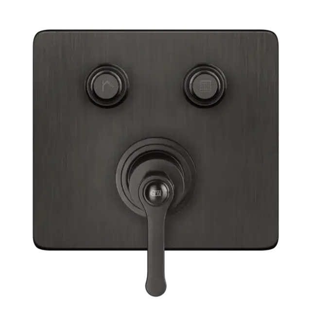 Смеситель для душа Gessi HI-FI ECLECTIC 65242#707 Black Metal Brushed PVD