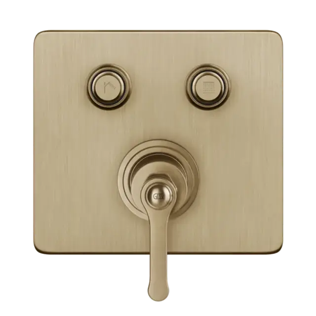 Смеситель для душа Gessi HI-FI ECLECTIC 65242#726 Warm Bronze Brushed PVD