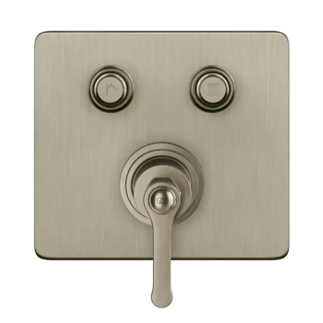 Смеситель для душа Gessi HI-FI ECLECTIC 65242#149 FINOX BRUSHED NICKEL