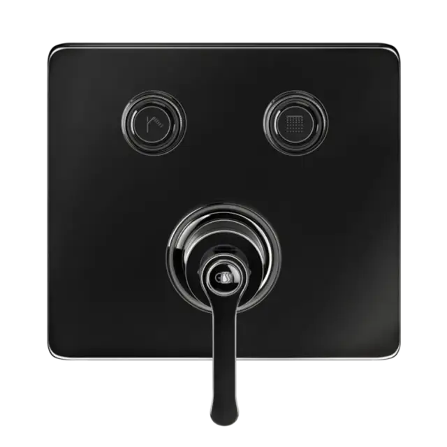 Смеситель для душа Gessi HI-FI ECLECTIC 65242#706 Black Metal PVD