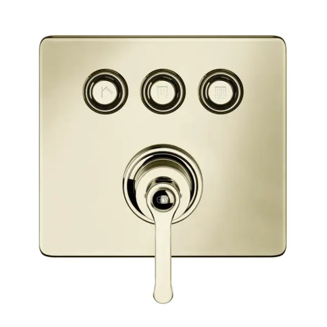 Смеситель для душа Gessi HI-FI ECLECTIC 65244#710 цвет-латунь PVD