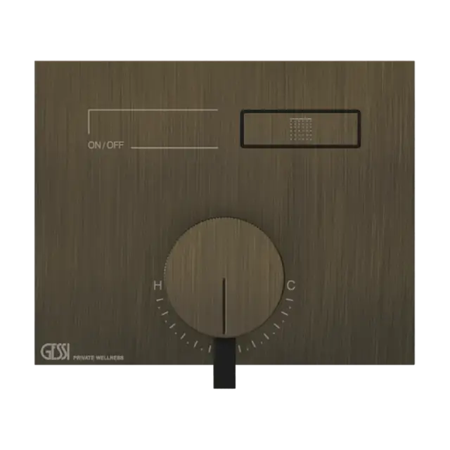 Смеситель для душа Gessi HI-FI MIXER 63061#713 античная латунь