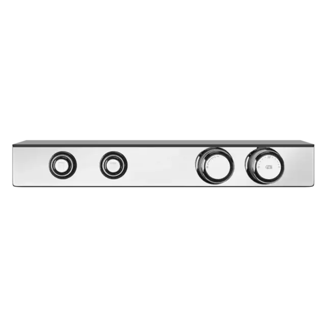 Термостат Gessi HI-FI ECLECTIC 65252#031 хром, полочка-черное стекло