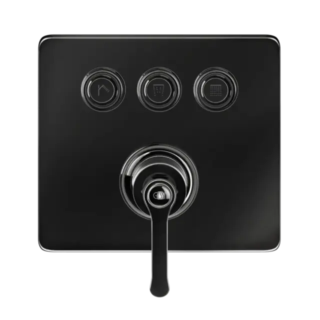 Смеситель для душа Gessi HI-FI ECLECTIC 65244#706 Black Metal PVD