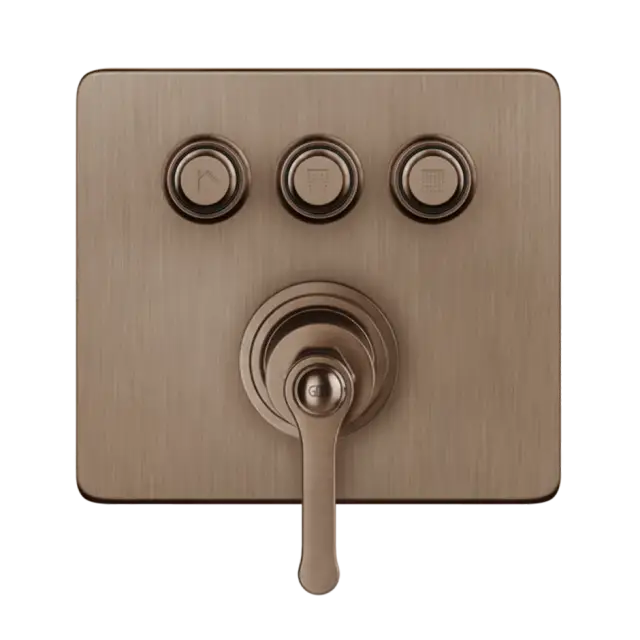 Смеситель для душа Gessi HI-FI ECLECTIC 65244#708 браш.Медный PVD