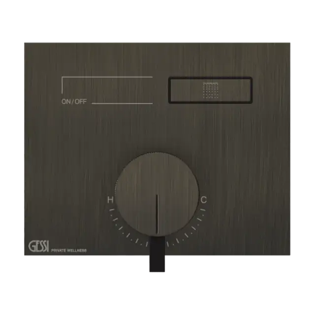 Смеситель для душа Gessi HI-FI MIXER 63061#187 состарен.бронза