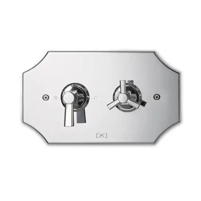 Термостатический смеситель с запорным вентилем Devon&Devon