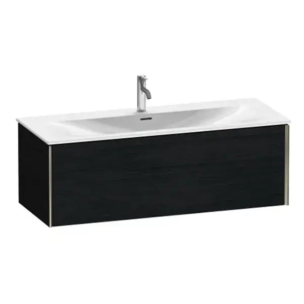 База под раковину Duravit XViu XV40360B116 Black Oak-16/рама champagne матовый-B1