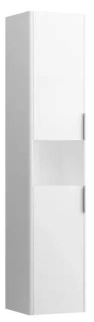 Колонна 2 дверки SX/1 открытая полка 35*33.5*165h белый матовый-260