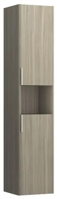 Колонна 2 дверки SX/1 открытая полка 35*33.5*165h светлый вяз-262